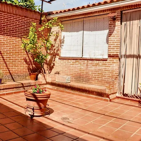 度假居 Charming House In With Terrace And Fireplace Castilblanco