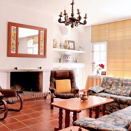 Charming House In With Terrace And Fireplace